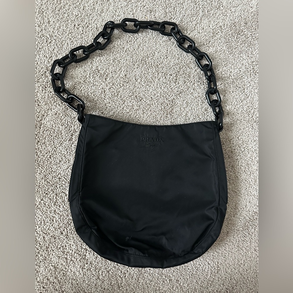 Prada Black Chain Shoulder Bag